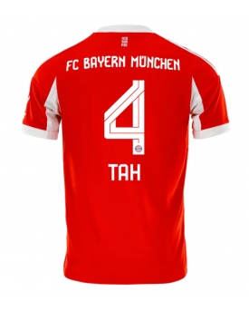 Billige Fotballdrakt Bayern Munich Jonathan Tah #4 Replika Hjemmedrakt 2025-26 Kortermet Billige Fotballdrakt Bayern Munich Jonathan Tah #4 Replika Hjemmedrakt 2025-26 Kortermet